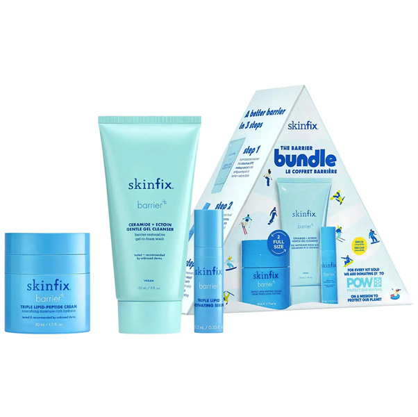 Skinfix The Barrier Bundle Hydrating + Plumping Trio 3pc