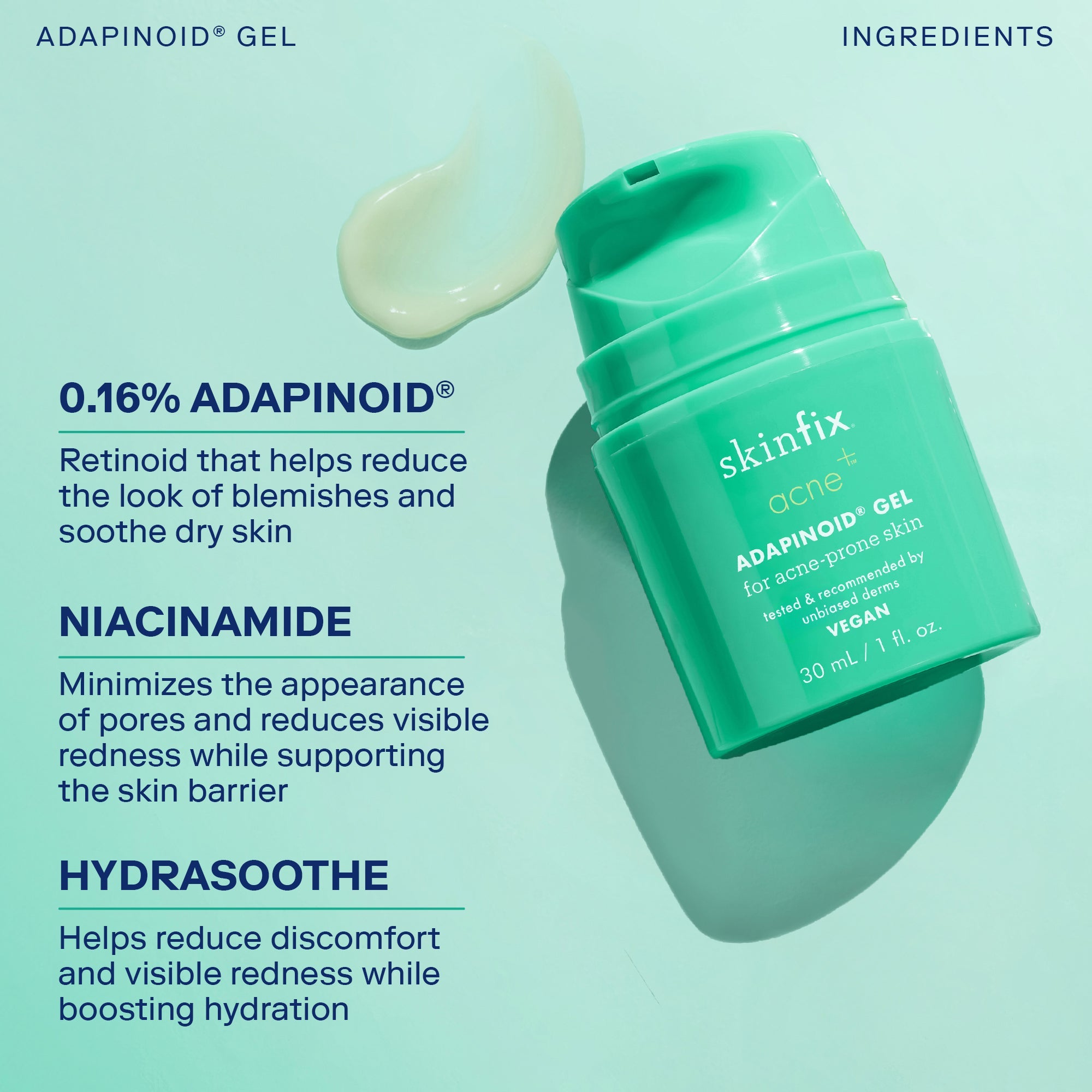 Skinfix Acne+ Adapinoid Gel 30ml