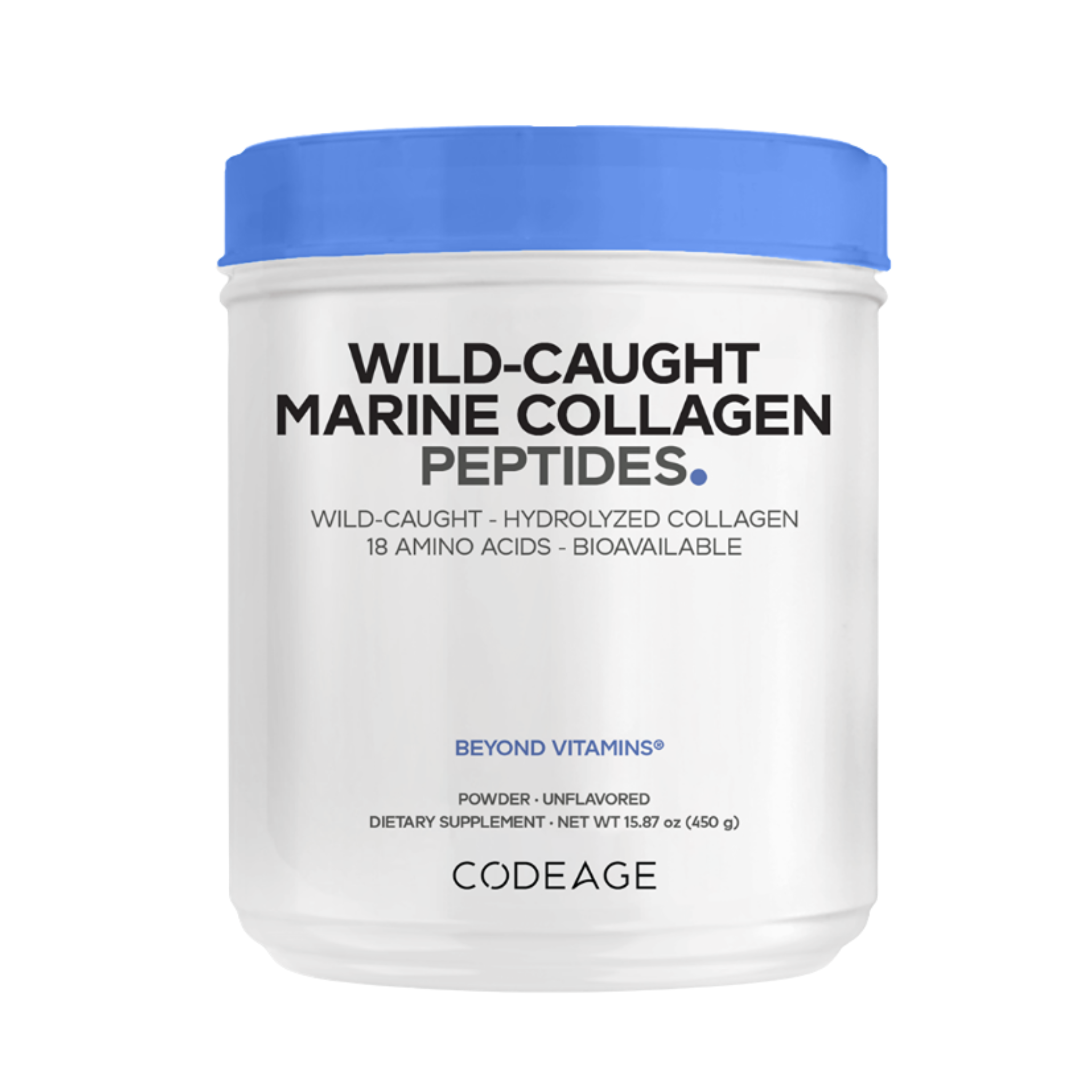 Codeage Wild-Caught Marine Collagen Powder 450g