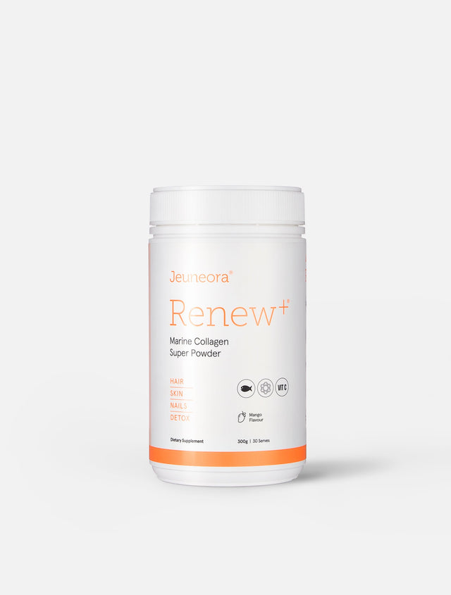 Jeuneora Renew+ Marine Collagen Super Powder with Mango Flavor 300g