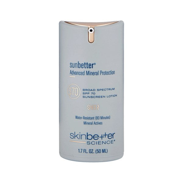 Skinbetter Sunbetter Broad Spectrum Sunscreen Lotion Sheer SPF70 50ml